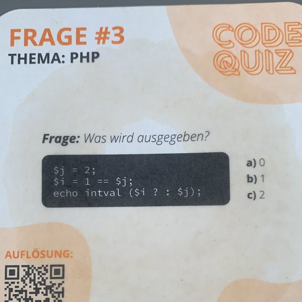 Fragerunde am Abend